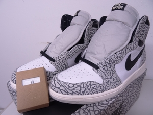 NIKE AIR JORDAN 1 RETRO HIGH OG “White Cement” DZ5485-052 28.5cm US10.5 solebox購入 海外 正規品 ダブルBOX発送 セメント AJ 送料無