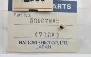 ・◆ 超稀少品！★ セイコー SEIKO ◆ エクセリーヌ・1220-5170 ◆ 純正部品 ☆ 30NC7NA5（712A) ◆ 石入り金色 竜頭 ◆