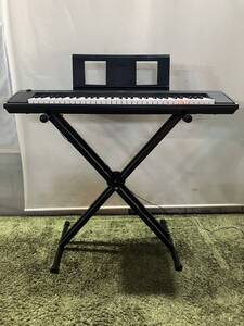 YAMAHA/ヤマハ/piaggero/ピアジェーロ/電子キーボード/61鍵ボックス型/鍵楽器/ブラック/2021年製/NP-12B/9kg/1212e