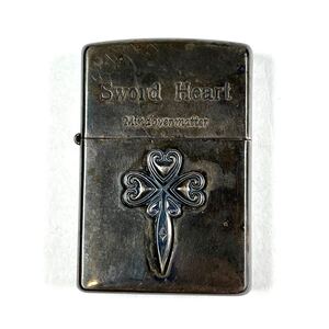 希少入手困難 Sword Heart 2003 Zippo USA アメリカ製 喫煙具 ライター オイルライター　レア