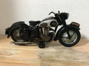 オートバイブリキメグロ500ccスタミナ・バンダイ希少な黒色！