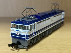 格安！　TOMIX 2114 JR EF65 0形電気機関車　EF65 112号機　ユーロライナー色　面倒なパーツ取付済　Nゲージ 鉄道模型 ユーロカラー