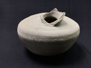 S82310■旧家うぶ出し76■須恵器 後漢時代 古墳時代 時代品 古美術品 花器 花瓶 壺 花入 