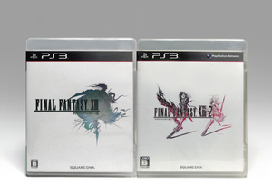 ● PS3 2本セット ファイナルファンタジー XIII / XIII-2 BLJM-67005/ 60382 動作確認済み FINAL FANTASY 13/ 13-2 Square Enix 2009/2011