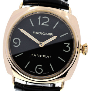 パネライ PANERAI PAM00231 ラジオミール ベース K18PG 手巻き メンズ _838719