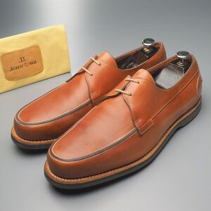 GQ9269//*ジョンロブ/JOHNLOBB*トリニダード/TRINIDAD/メンズ10EE/ハーフアンラインド/Uチップ/エプロンダービー/レザーシューズ/革靴