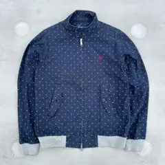 Fred Perry polka dot blouson double zip