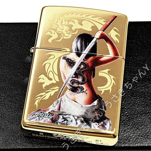 zippo☆CLAUDIO MAZZI☆セクシーレディ＆龍☆ジッポ ライター