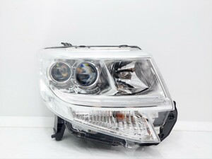 LED 点灯確認済 LA600S LA610S タントカスタム 右 ヘッドライト 運転席側 KOITO 100-51392 レンズ ランプ LEDコンピューター付 B2 BK委