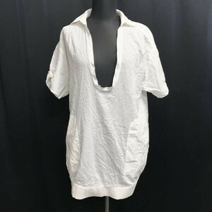 BALLSEY/ボールジィ★半袖ブラウス/シャツ【レディース38/white/白】コットン/トゥモローランド/Tops/Shirts◆BH797