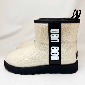 新品 UGG アグ CLASSIC CLEAR MINI ナチュラル 22.0cm