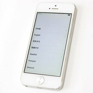 iPhone 5s シルバー docomo 判定〇 ジャンク #30250