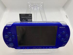 PSP1000ブルー　メモリースティック付き　 SONY ソニー プレイステーションポータブル