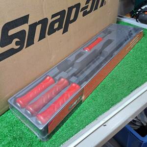 【未使用品(店頭展示品)】 Snap-on/スナップオン 貫通 ストライキングプライバーセット SPBS704AR レッド バール ４本セット