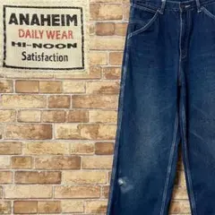 ANAHEIM デニムペインターパンツ　ジーンズ　ジーパン　ワークパンツ　S