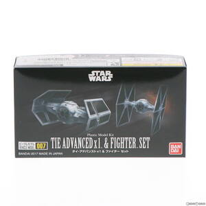 【中古】[PTM]タイ・アドバンストX1&ファイターセット STAR WARS(スター・ウォーズ) エピソード4/新たなる希望 ビークルモデル 007 プラモ