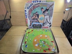 エポック社の野球盤BM型　ボードゲーム　レトロ　当時物