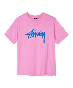 #古着屋大和 アメカジ ブランド古着 セレクトショップ 完売 限定 USAモデル STUSSY レディース ストックロゴ Tシャツ Sサイズ ピンク