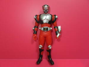 バンダイ　ライダーヒーローシリーズ　仮面ライダー龍騎　ソフビ　フィギュア　約16.3cm　2001　中国製　中古