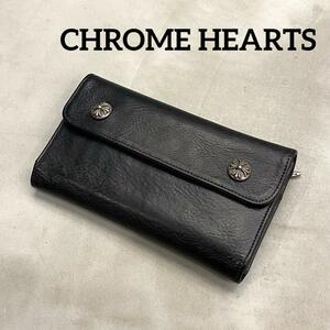 『CHROME HEARTS』 クロムハーツ 3つ折り財布 レザーウォレット