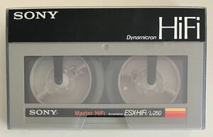 大変貴重なお品！　SONY ソニー　Master HiFi Dynamicron ESX-HiFi/L-250 ベータビデオテープ