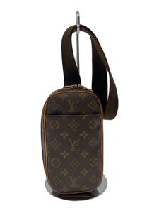 LOUIS VUITTON◆ポシェット・ガンジュ_モノグラム・キャンバス_ブラウン/ボディバッグ/M51870