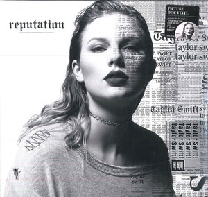 米、欧2discs LP Taylor Swift Reputation (2LP) BMRCO0600F Big Machine Records /00660