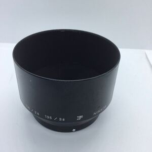 ★f刻印、送料無料★ニコン Nikon HS-4 メタルフード【105mm F2.5 135mm F3.5】1