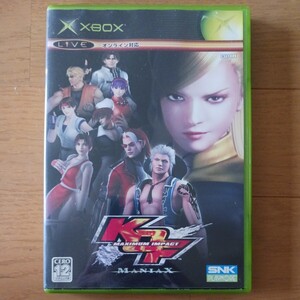 KOF MAXIMUM IMPACT MANIAX XBOX 