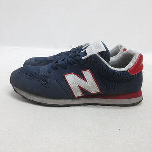 Q■【26cm】ニューバランス500/New balance GM500VR1 メッシュスニーカー■紺MENS/42【中古】