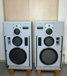 Technics SB-M1 Monitor1 ペア,ハニカム平面振動版・平面型スピーカー ネットカバー付き, 動作良好