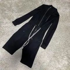 Rick owens  21ss ハーフ丈　ジャンプスーツ　46 ブラック　TE