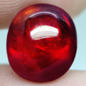 【天然超大粒スペサルタイト 9.07ct:2128】非加熱 ナミビア産 Natural Spessartite Garnet 満礬柘榴石 裸石 鉱物 宝石 jewelry Namibia