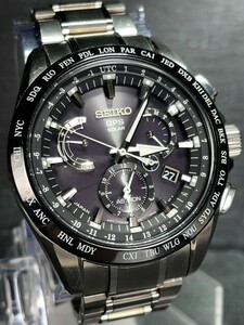 超美品 セイコー SEIKO アストロン ASTRON GPS 電波ソーラー 腕時計 ソーラーGPS衛星電波時計 SBXB045 8Xシリーズ 動作確認済み