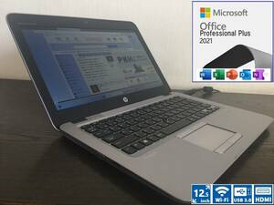 G彡 EliteBook 725 G3 AMD A8 1.6GHz/4G/500G/12.5型1,366×768/Win11+2021