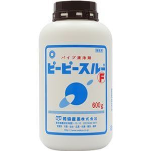 【新品】（まとめ）和協産業 業務用パイプ洗浄剤ピーピースルーF 600g 1個〔×10セット〕