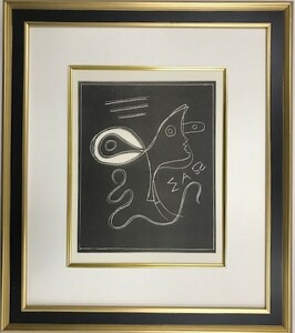 【特価】　≪　　ジョルジュ・ブラック　　≫　　ORIGINALE COLLOTYPES【コロタイプ版画】　 　SAO 　　　1934年 　 　GEORGE　 BRAQUE