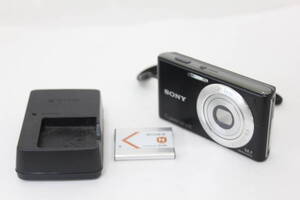 【返品保証】 ソニー SONY Cyber-shot DSC-W530 ブラック 4x バッテリー チャージャー付き コンパクトデジタルカメラ M1796