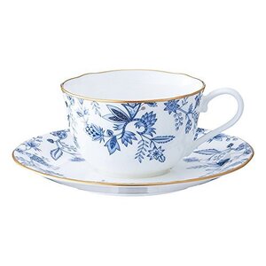 Noritake ノリタケ カップ & ソーサー ( コーヒー ティー 兼用) 220cc ブルーソレンティーノ ボーンチャイナ T59387A