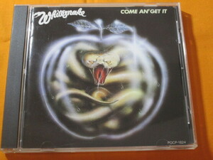 ♪♪♪ ホワイトスネイク Whitesnake 『 Come an Get It 』国内盤 ♪♪♪