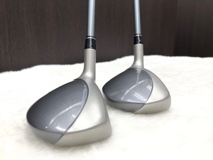 ★レディース ゴルフ 計2本 TaylorMade RESCUE FAIRWAY WOOD 3 & 5 右打 テーラーメイド フェアウェイウッド レスキュー 3番 ５番 3W 5W L 