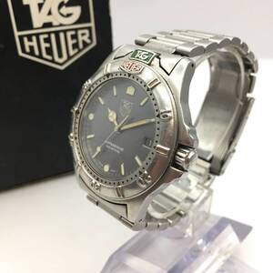 ○L2411-212 TAG HEUER/タグ・ホイヤー プロフェッショナル 200ｍ 3針 Date デイト メンズ クォーツ 腕時計 999.206A 付属品あり 稼働品