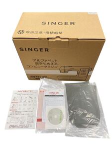 singer シンガー SN777αⅢ White ホワイト コンピューターミシン 裁縫 手芸 【未使用品】