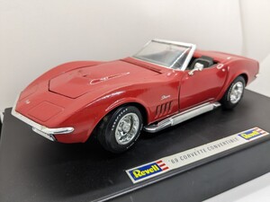 ★1/18★Revell★シボレー コルベット 1969★C3アイアンCONVERTIBLE★赤★送料込み★