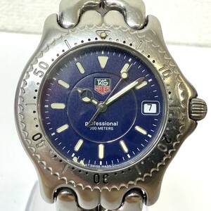 I839-Z7-154【電池交換済み/稼働】 TAG HEUER タグホイヤー セル プロフェッショナル 200ｍ WG111A デイト メンズ 腕時計 クォーツ 箱付き