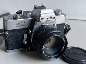 Ct664◆minolta ミノルタ◆フィルムカメラ SRT SUPER MC ROKKOR-PF 1:1.7 f=50mm カメラ 光学機器 レンズ ボディ 一眼レフ 