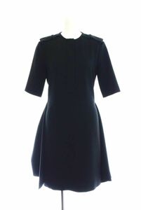 CELINE マイクロ ミニ ドレス ワンピース 36 ブラック セリーヌ KL4CQHL240