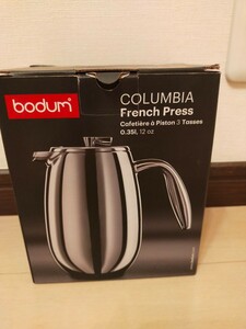 BODUM コロンビア ダブルウォール フレンチプレス コーヒーメーカー　0.35L 新品