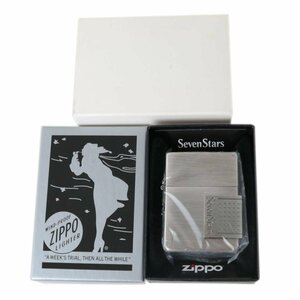 Zippo シッポ オイルライター セブンスター 1935 レプリカ 抽選プレゼント品 シルバー I 12(2017年9月製) 箱 NT 美品 Sランク