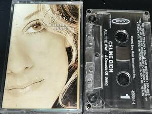 Celine Dion / All The Way...A Decade Of Song 輸入カセットテープ